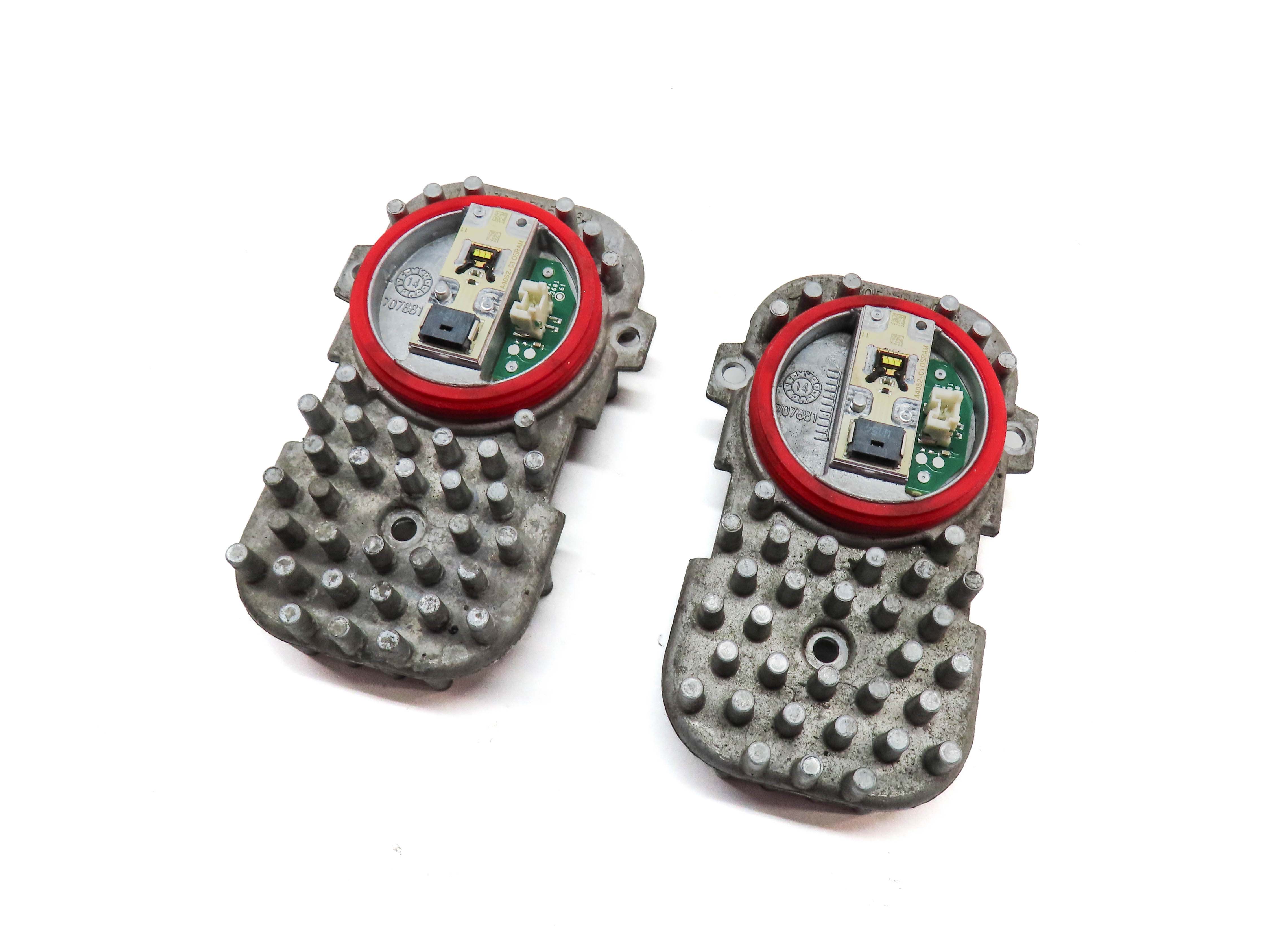 15 BMW 428I GRAN COUPE (F32) LED HEADLIGHT HEAD LIGHT LAMP CONTROL MODULE SET/2 — exact item pictured